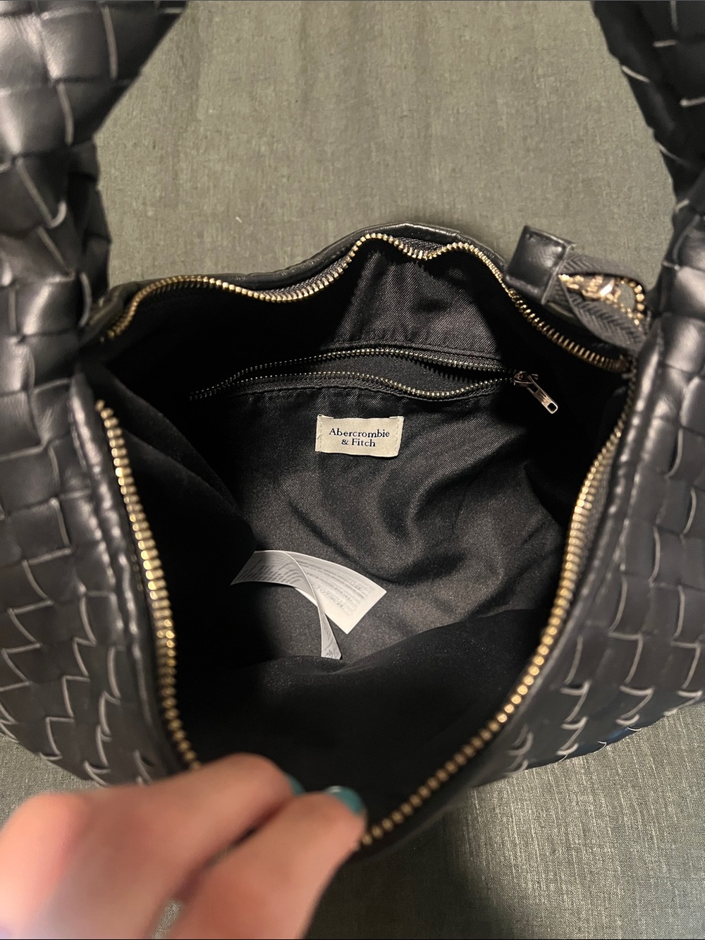 Abercrombie woven shoulder bag - Picture 3 of 4